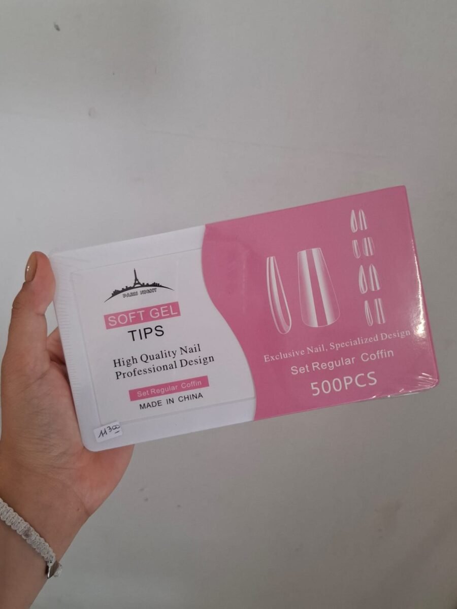 Tips soft gel París Night Set regular